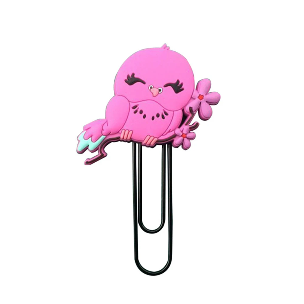 Pattern Office Supplies Paperclip Clips Packaging Gift Cute Bookmark For Kids Paper Clip Holder