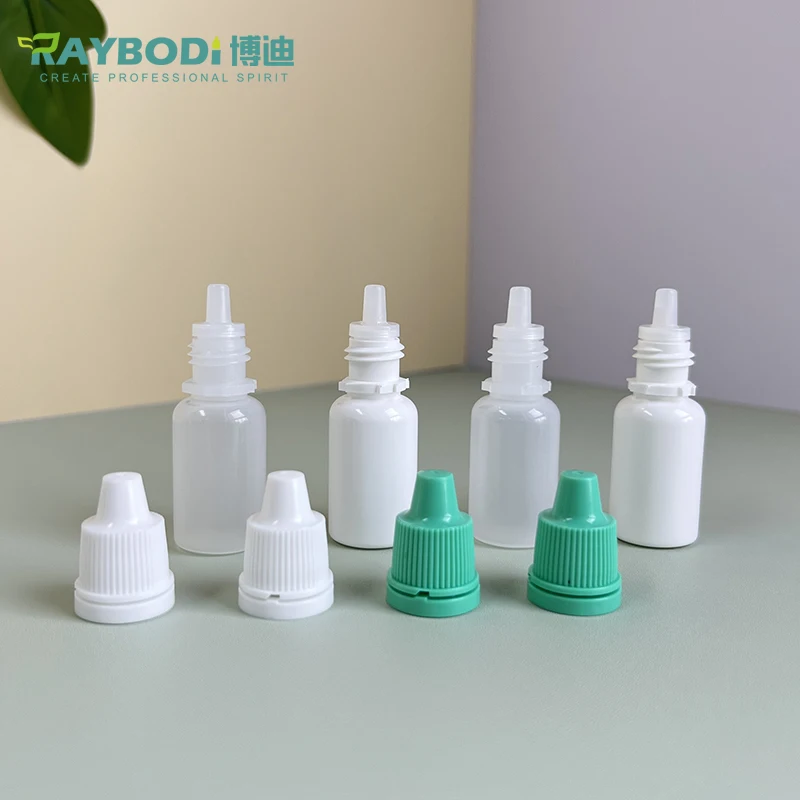 Biodegradable Medicine Packaging PE Eye Dropper Bottle 15ml Mlfor Treat Plastic Drop Bottles