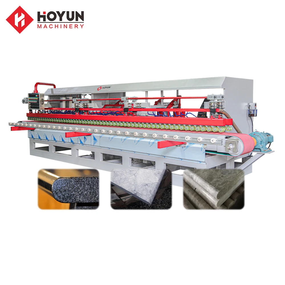 Hongyi Professional Ceramic Tiles Polishers Lines Shaping Stone Edge Grinding Machine Marble Cutting Polishing Machine For Tiles
