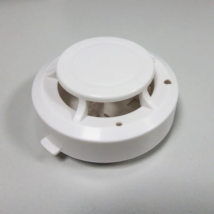 Humidity temperature smoke sensor smart home plastic housing wireless smoke sensor housing