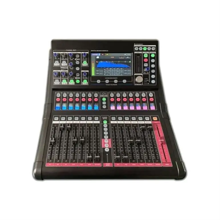 dj mixer ktv party DSP audio mixers amplifier 16 channels dj controller pioneer