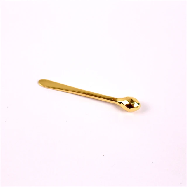 supply free sample custom spatula cosmetic beauty scoop eye cream spoon spoon cosmetic gold g stick packaging cosmetic