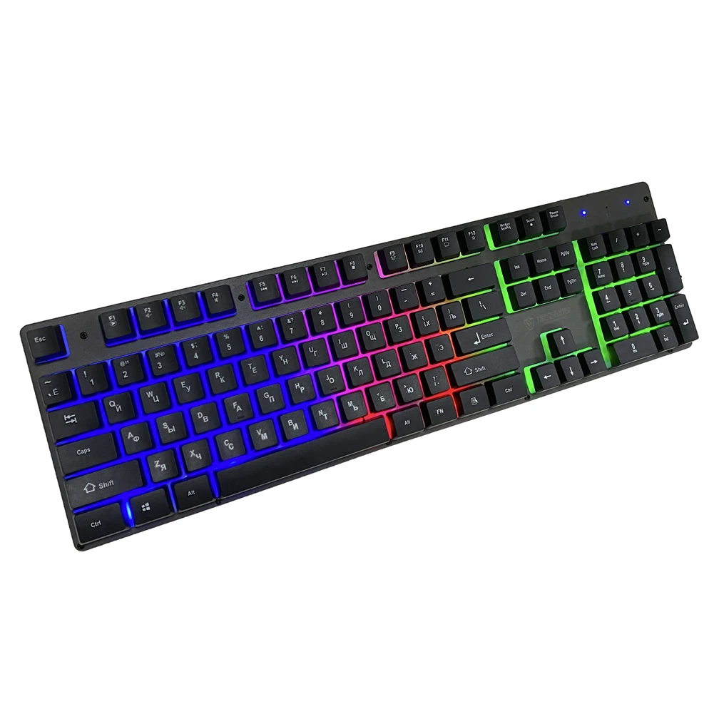  Игровая клавиатура мультимедийная компьютерная игровая для профессиональных