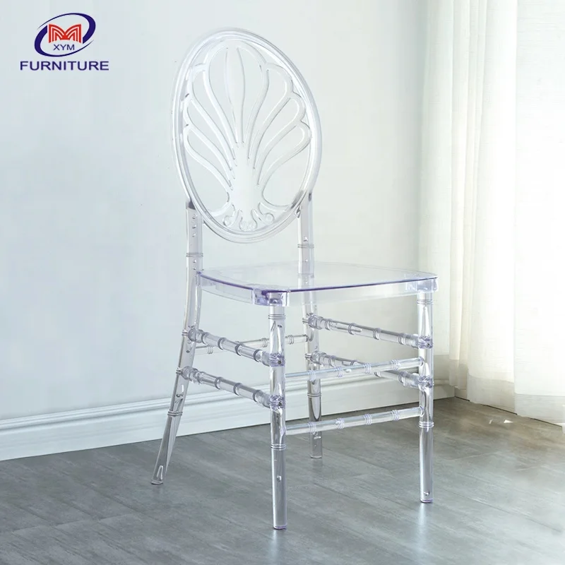 Clear Wedding Resin Chiavari Chair for Outdoor Dining Party and Hotel Furniture Transparent Plastic Chairs Modern 3 Years 50pcs