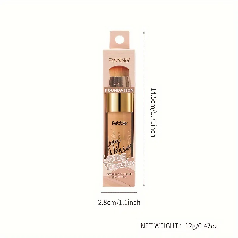 Waterproof and makeup enhancing liquid foundation combination suit