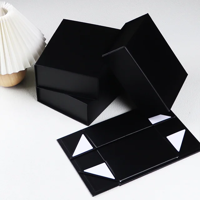 High quality Satin Hair Extension Packaging Box Set Custom Logo Magnetic Gift Wig Box Made from Cardboard Paper Boxes