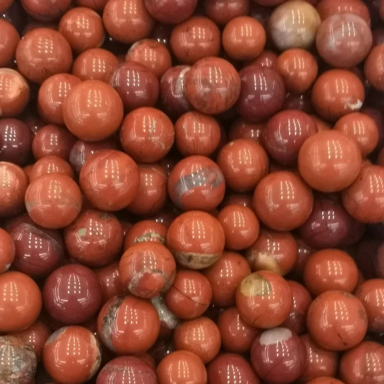 Wholesale Natural Quartz Crystal Balls Mini 20mm Red Jasper Crystal Spheres
