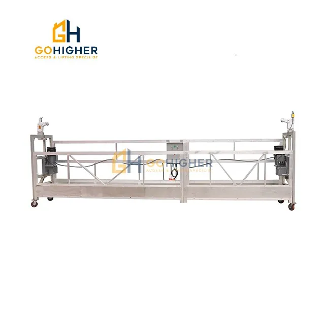 630 zlp plataforma suspendida 630kg power steel suspended lifting platform aluminium zlp cradle construction