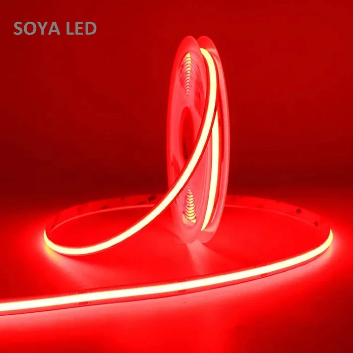 High Density COB RGB LED Flexible Strip 480 LEDs/m