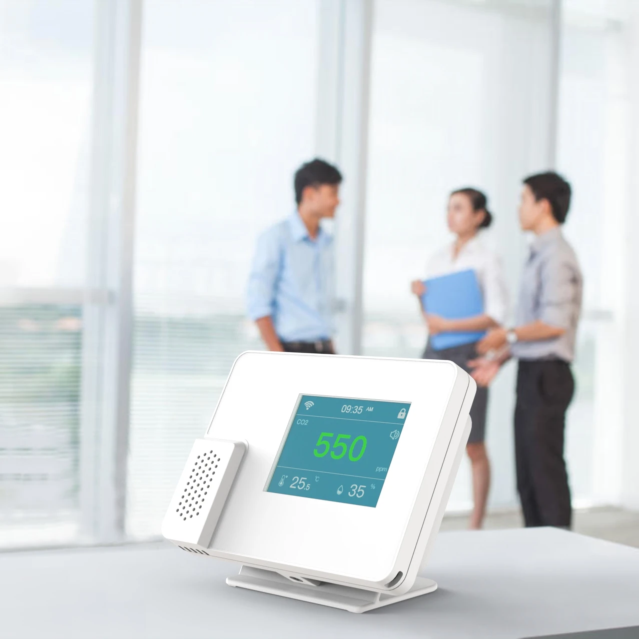 Indoor Air Quality Sensor Carbon Monitor Portable Meter Data Logger Carbon Dioxide Gas Analyzer