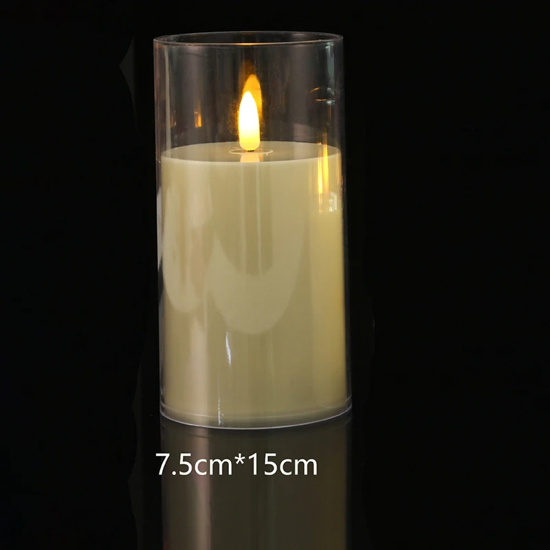 Flameless LED Tea Light Electronic Candle Home Decor Halloween Christmas Bar Outdoor Activities Party Birthday Music Festivals