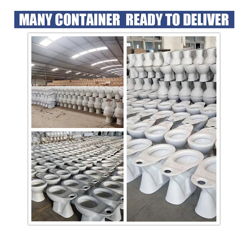 Wholesale European Standard P Type Water Closets Sanitary Ware Eco Bathroom Wash Down Two Piece Toilet