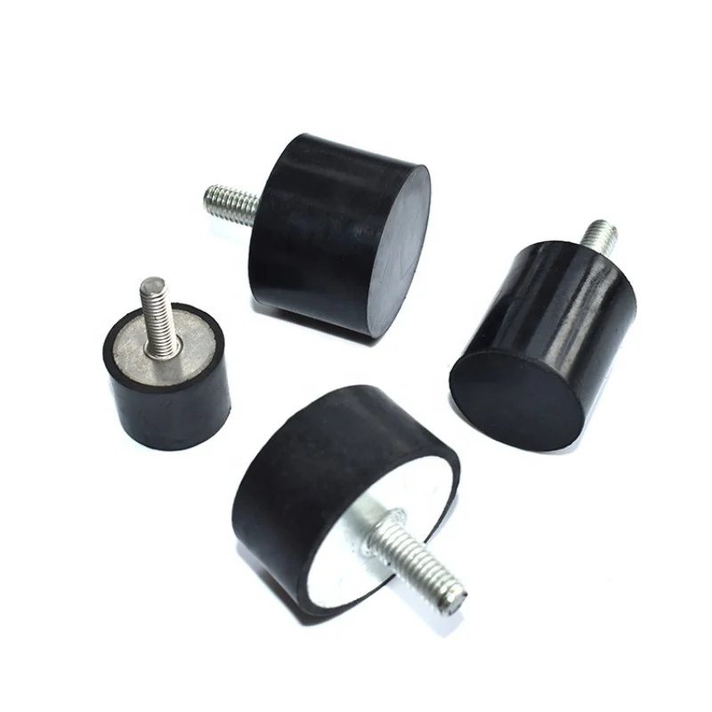 SWKS Custom Molded Cylindrical Anti-vibration Mount Rubber Buffers
