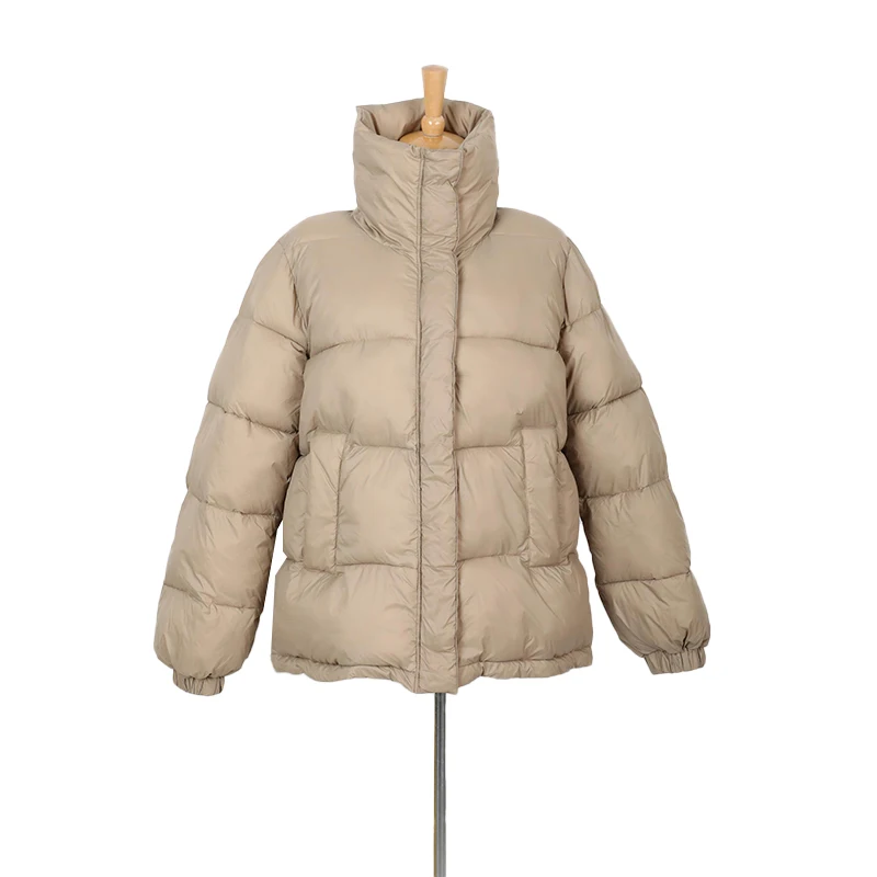 New Fashion Short Women Puffer Coat Waterproof Winter Quilted Jacket