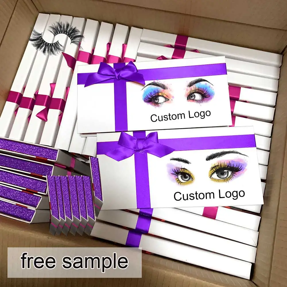 Lashesbox Пользовательский логотип магнитные пустые коробки для ресниц пустой глиттер упаковка коробка