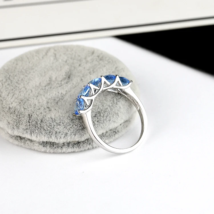 Mascot Unisexvfashion ring 925 sterling silver jewelry young people style ring party wear beautiful Gemstone setting ring