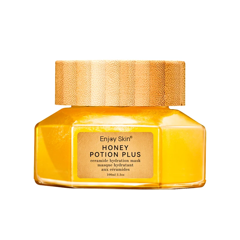 Enjoy Skin Honey Potion Plus Face Sleeping Mask - Antioxidant Rich Hydration Mask - Natural Moisturizing Facial Mask, 3.3 Ounce