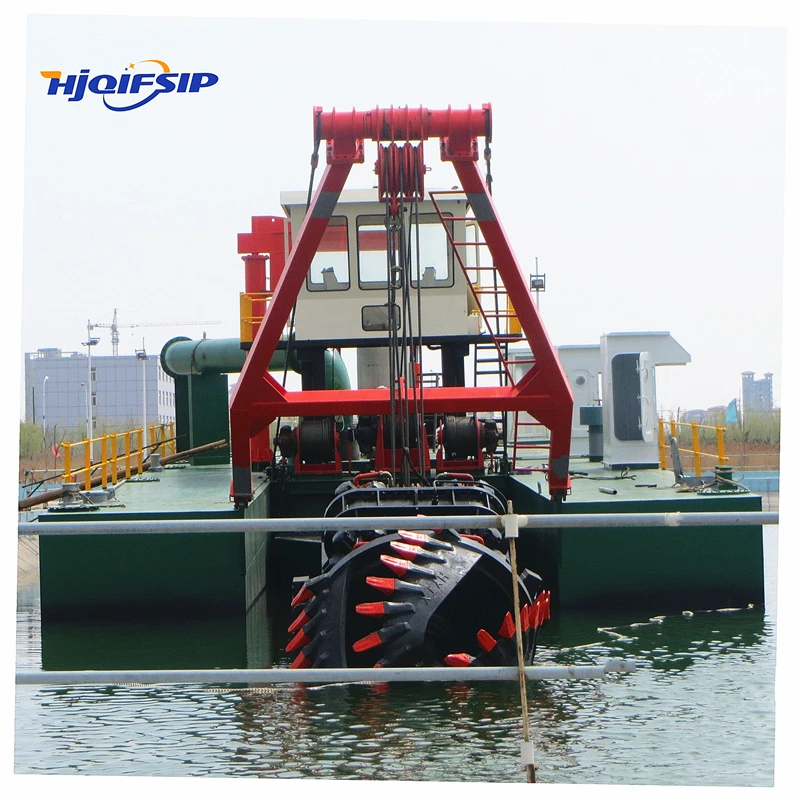 Diesel engine power 18 inch cutter suction sand dredger for river sand and inland waterways dredging