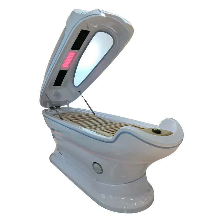 China Luxury Spa Capsule Water Massage Spa Capsule Hydromassage Led Light Therapy postpartum sweating repair Spa Oxygen Capsule