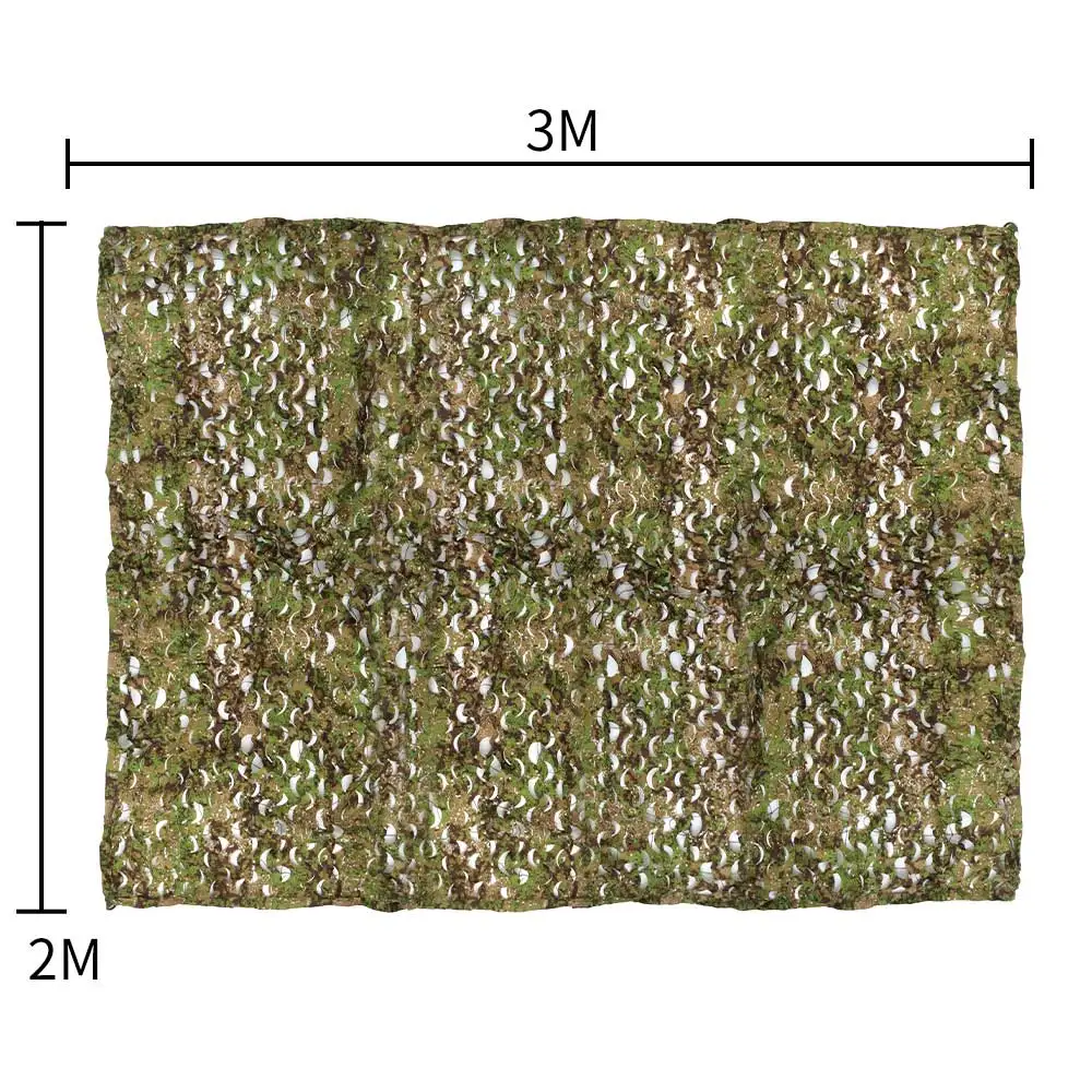 garden fence decoration Camouflage Netting Outdoor Training game Woodland Cover camouflage mesh Net Tactical Camouflage Net
