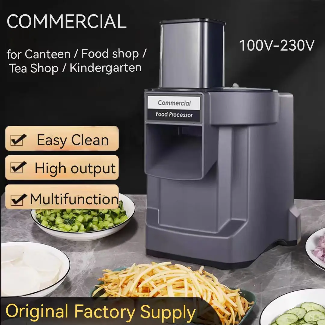 Electrical Vegetable Processor Create Consistent Dicing Cut the vegetable into Cubes, Strips and Slices in different thickness