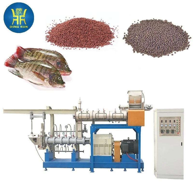 china highly quality floating fish food machine and extrusion equipments floating  extruder for fish feed machine