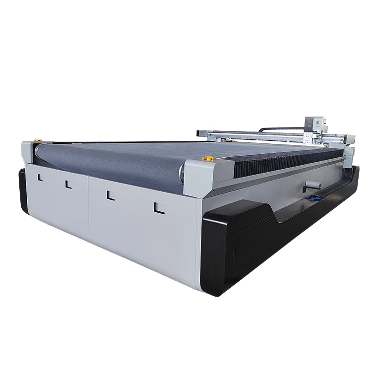 cnc eps tarpaulin oscillating knife automatic cutting machine