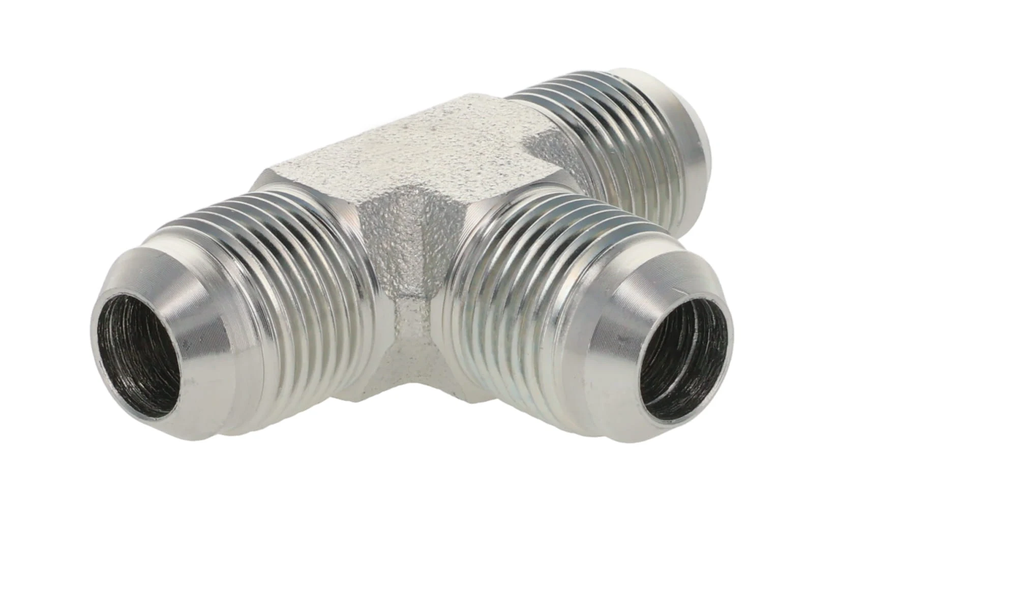 Factory Wholesale 2603 Series Carbon Stainless Steel Male JIC 37 deg Flare Tee Fitting Forged Hydraulic Hose Adapters