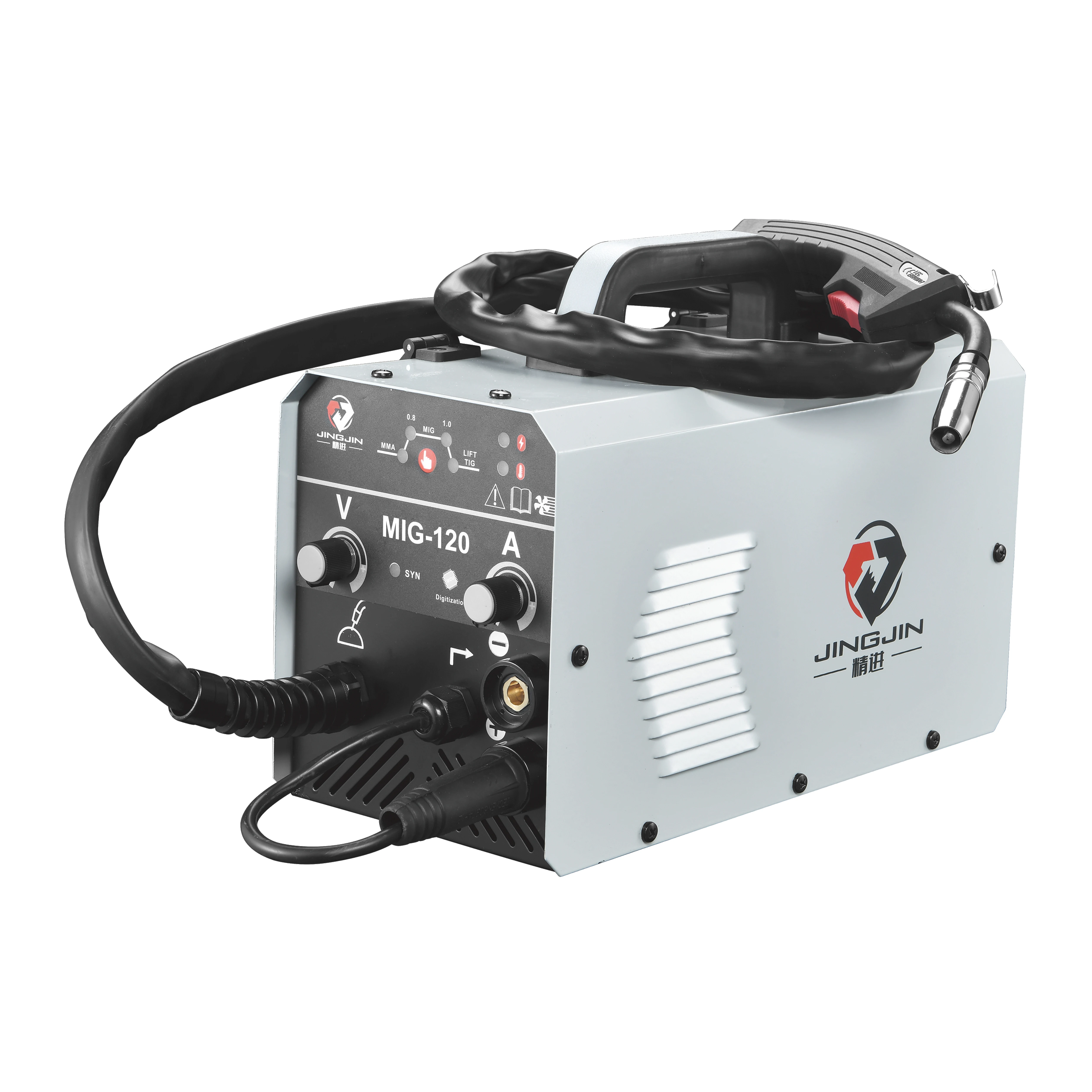 Сварочный аппарат MIG с безгазовыми и 3 в 1 функциями