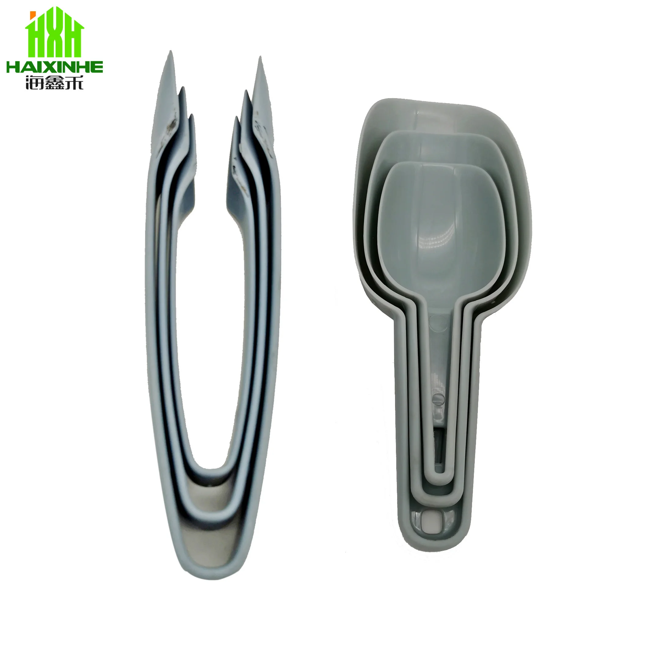 
Food Tong BBQ Set of 3pcs PP plastic cooking serving food scoop clip cake vegetable salad food clamp for kitchen 