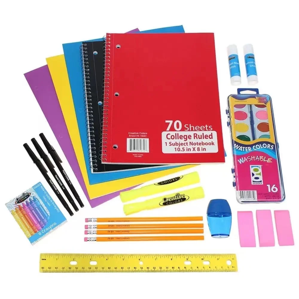 School Supply Office Item School Gift Set Stationery  student come back to school set