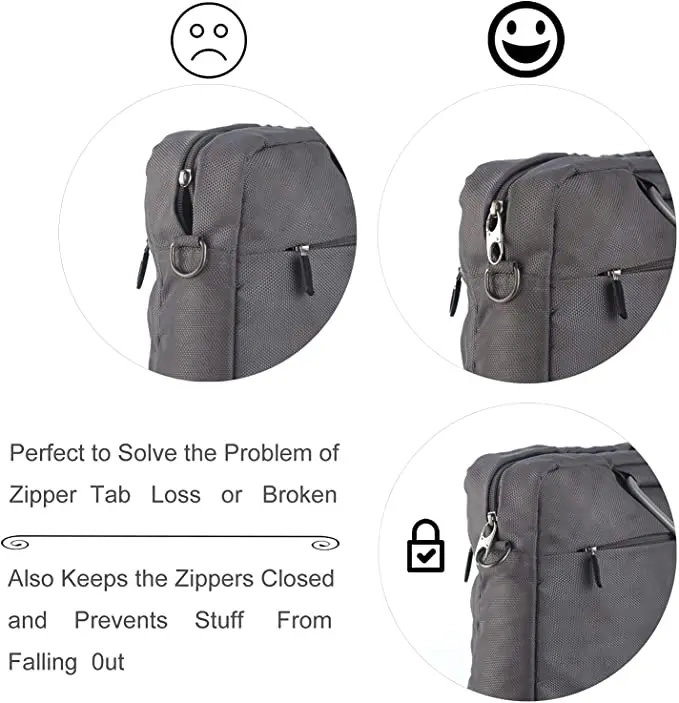 Small Carabiner Clips Double Snap Hook Spring Wiregate Keychain Buckle Tool