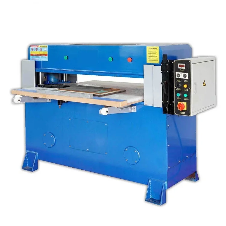 
30T semi auto hydraulic leather cutting press machine 