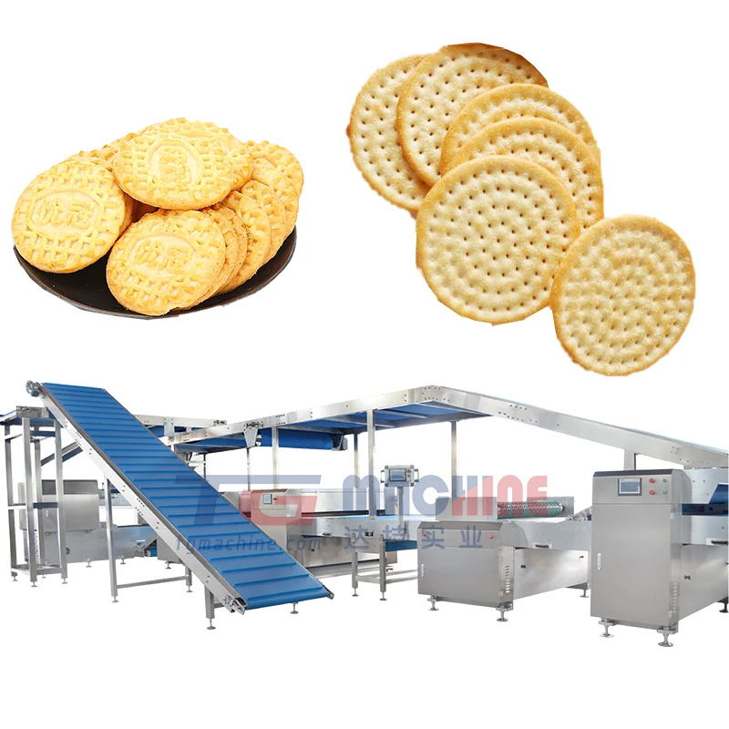 production line machine cookie salted biscuits making machine