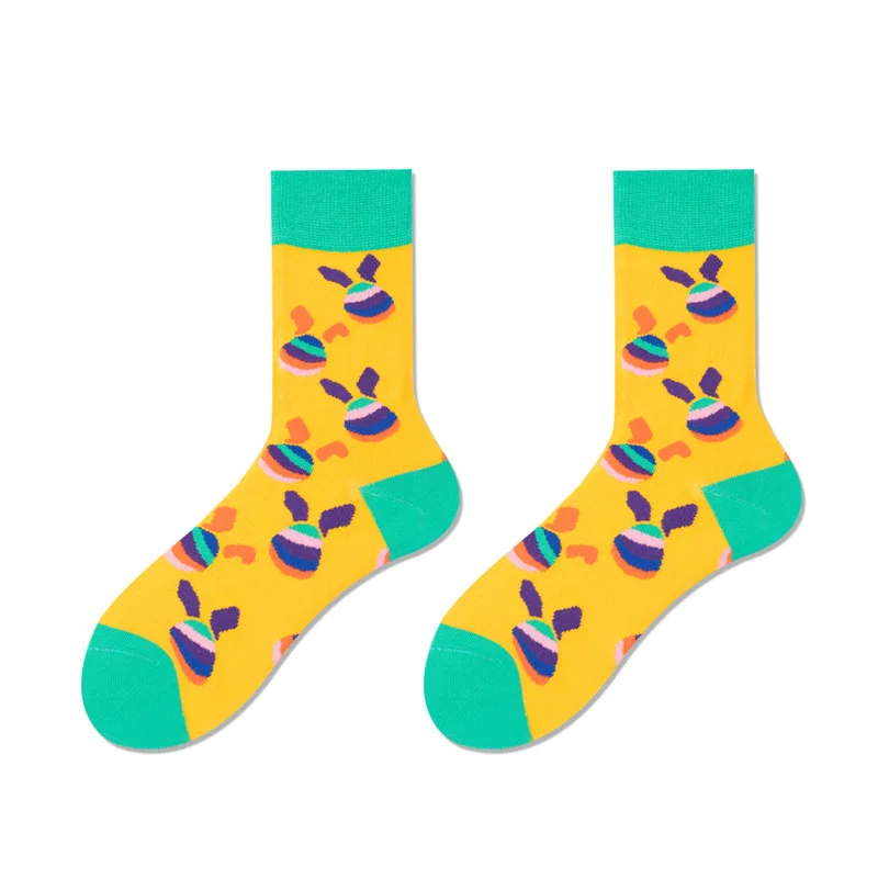 RTS In-stock Fashion Funny Cute Socks Female Young Girls Crew Socks