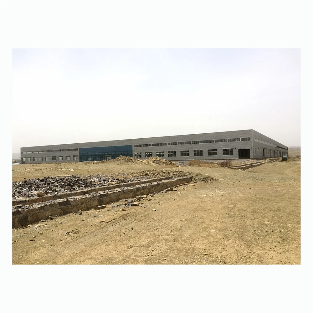 China Prefab Large Span Good Quality Steel Construction Metal Prefabricated Light Steel Structures Project Workshop Building
