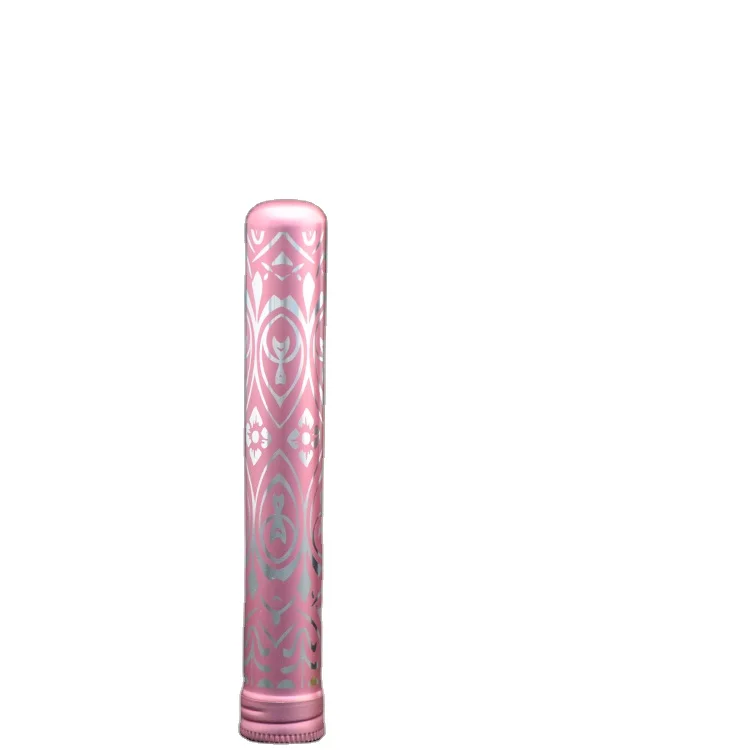 Aluminum extrusion oval tube metal cosmetic packaging tubes copper tube aluminum cooling fins