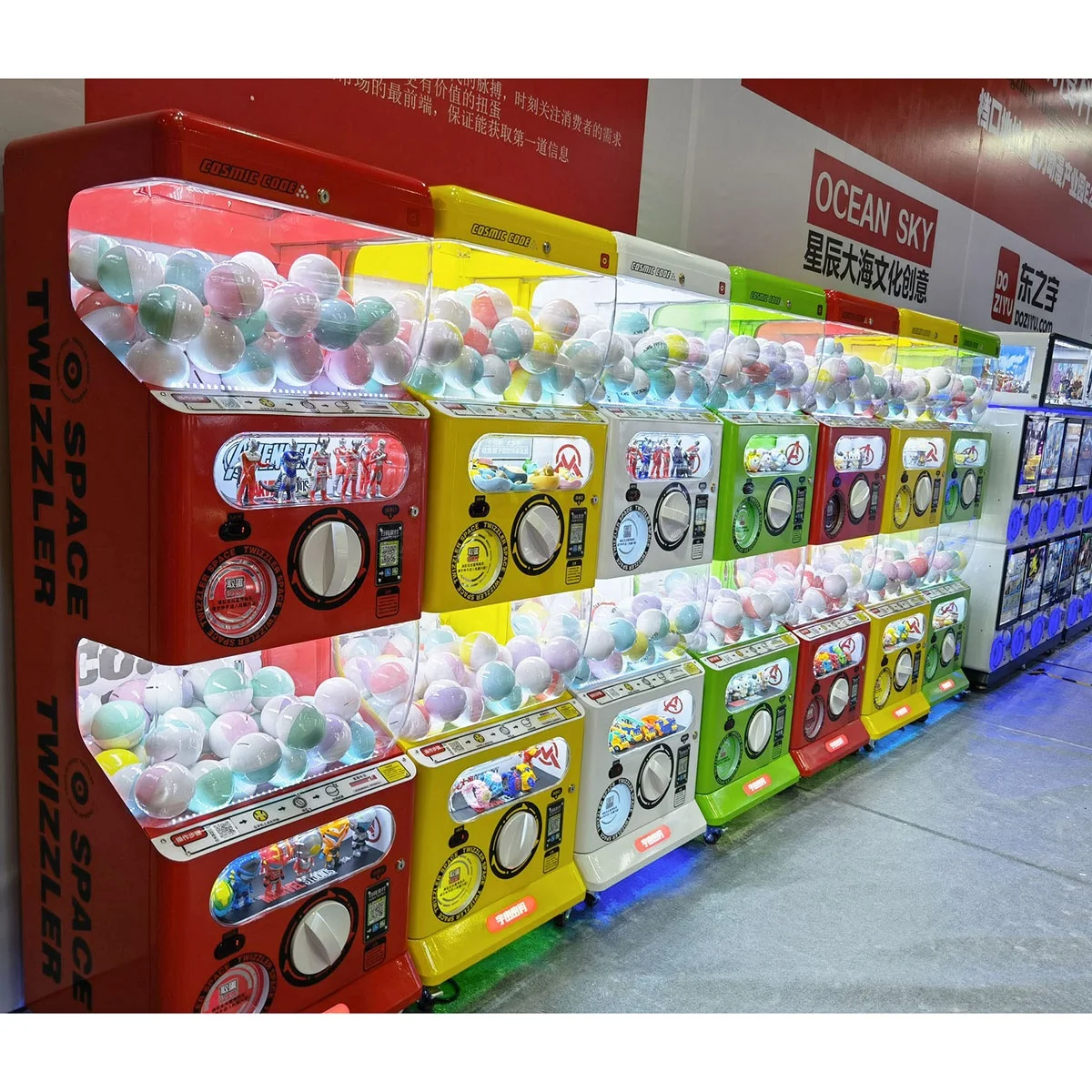 Doziyu хорошее качество Лидер продаж японский Gashapon gachapon Gacha игрушка в подарок торговый автомат двойной 2 слои двухслойные космический