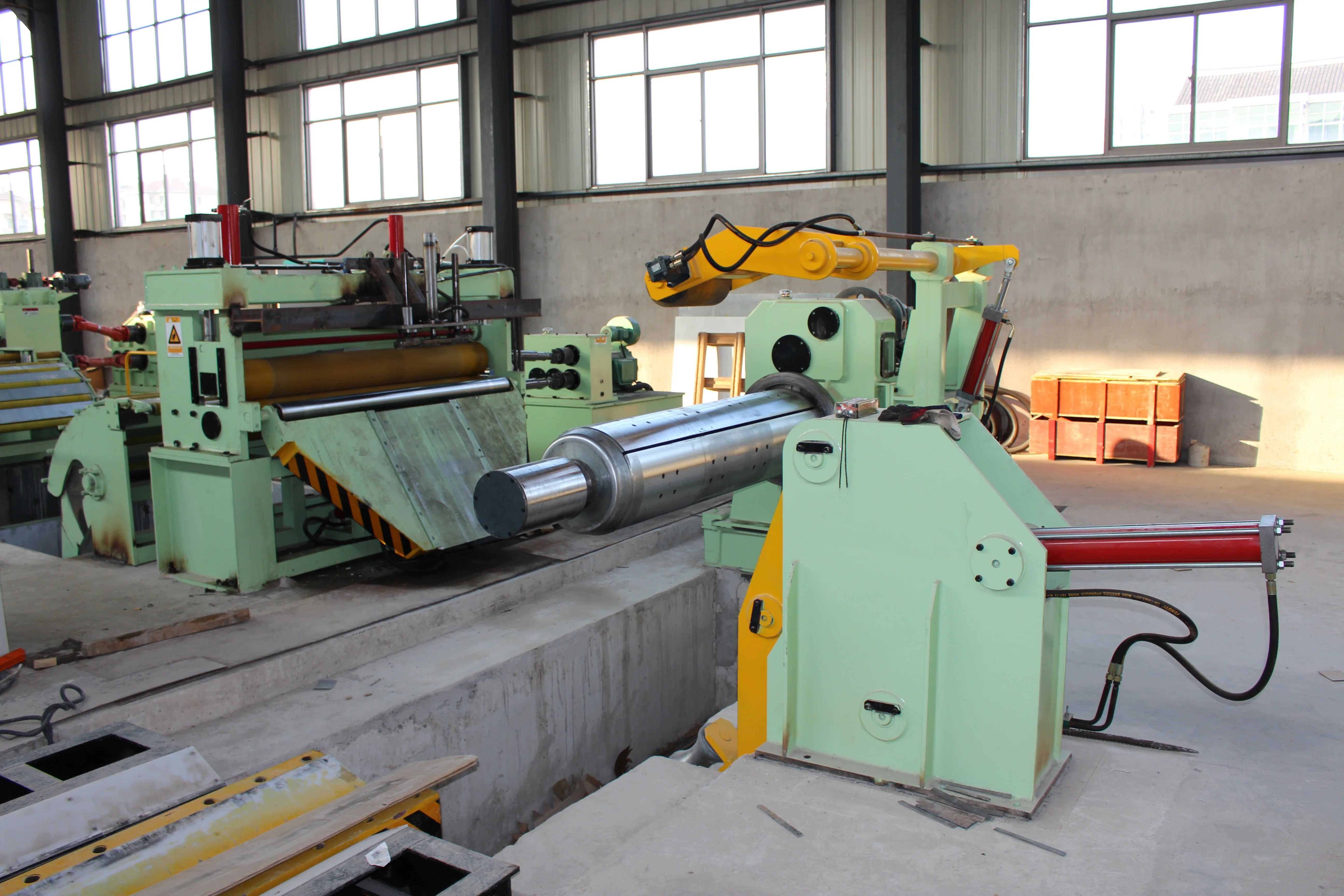 Longitudinal line 3mm, longitudinal and longitudinal line, galvanized coil, longitudinal machine