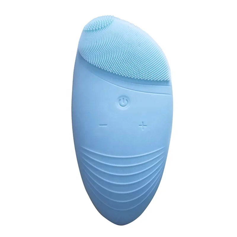 IPX7 Waterproof Silicone Facial Cleanser Face Cleansing Machine Private Label Sonic Face Brush