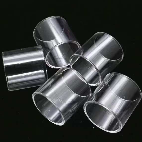 China wholesale cheap glass quartz bowl atomize tube Heat Resistant transparent Glass tube for sale