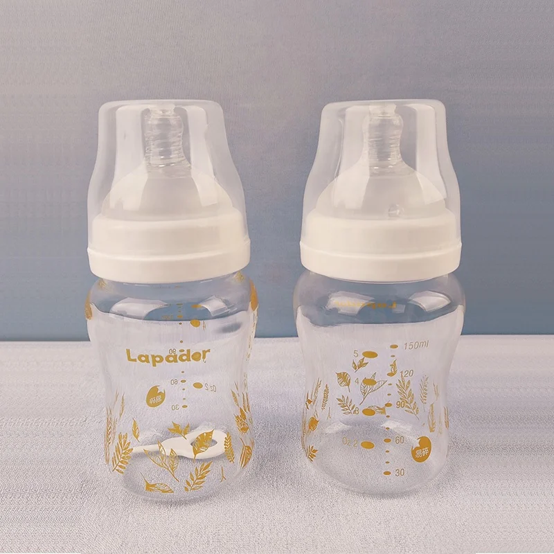 baby bottle gift set baby feeding bottle set 220ml new born glass milk bottle for baby feeding