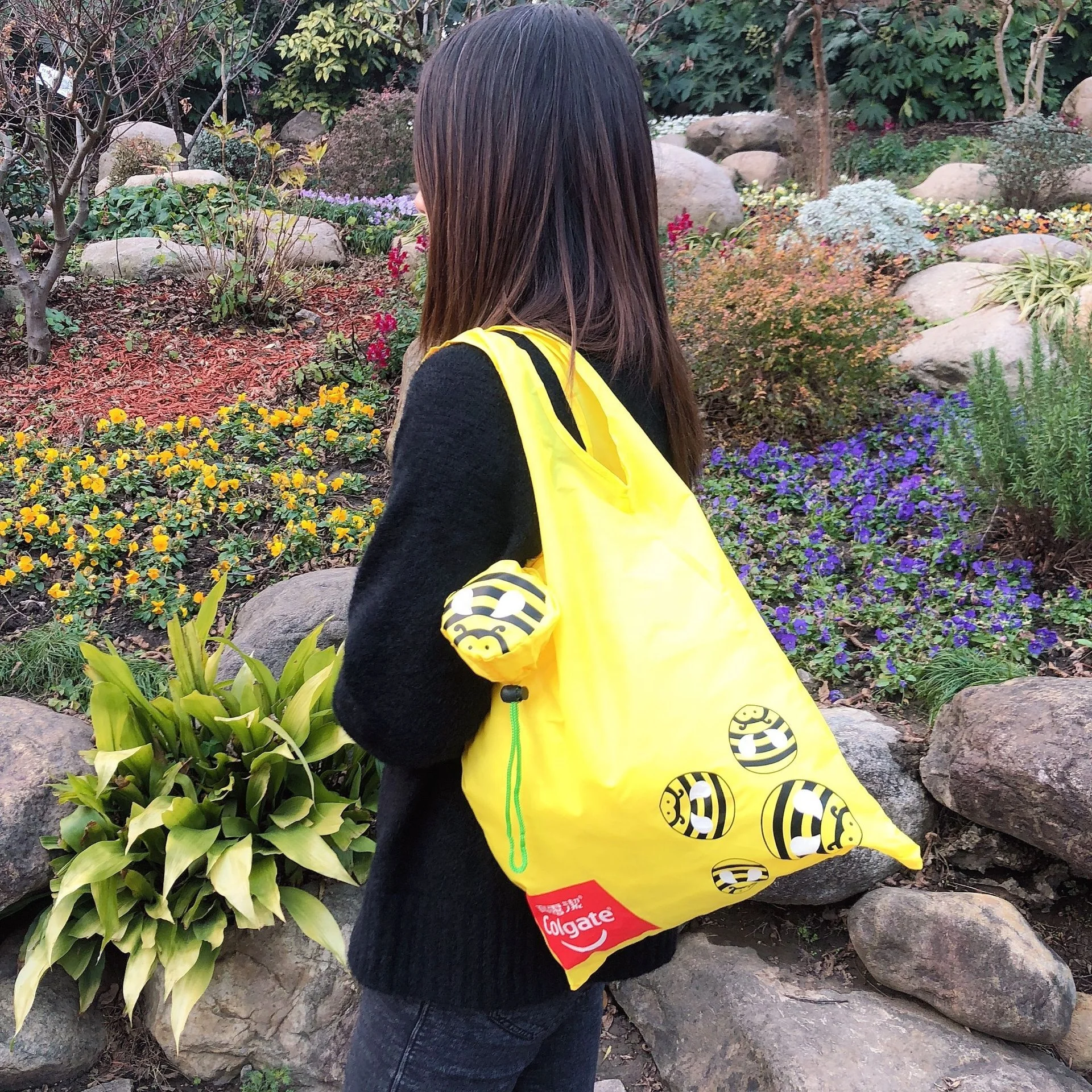Bee Foldable Bag.jpg