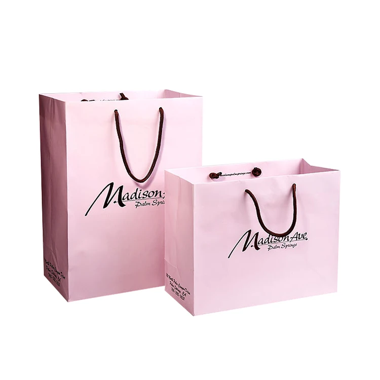 
Luxury Custom Private Label Gift Packaging Paper Bag Shopping Packaging Small Paper Bag For Clothes 