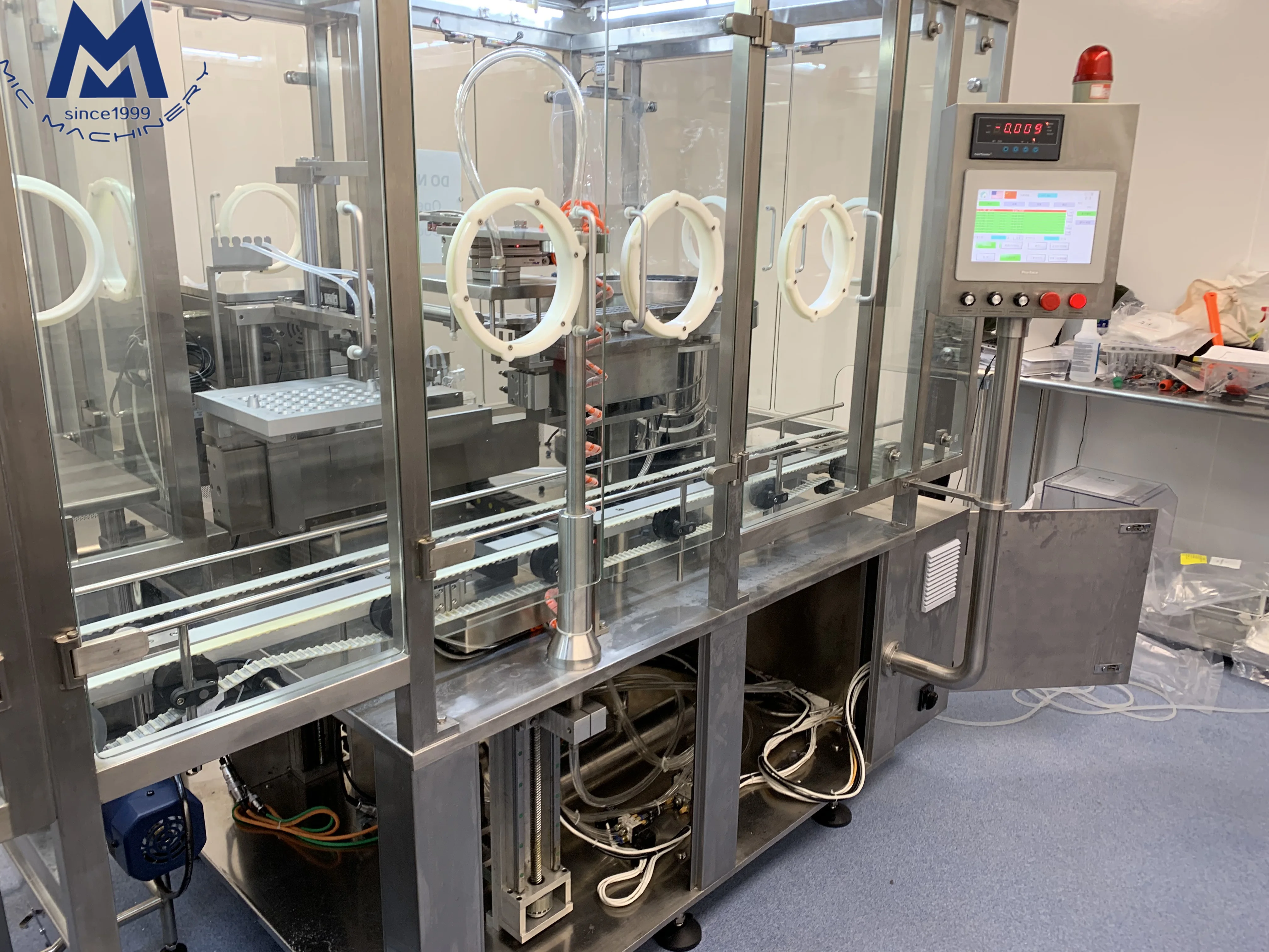 Automatic high speed line 1cc prefilled nest filling and closing syringe assembly machine