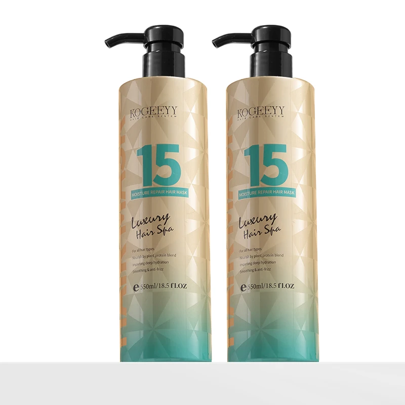 KOGEEYY 550ml Argan Oil Magic Hair Treatment Mask Cream Salon Smoothing Shina Nourishing Biotin Keratin Repair Hair Conditioner