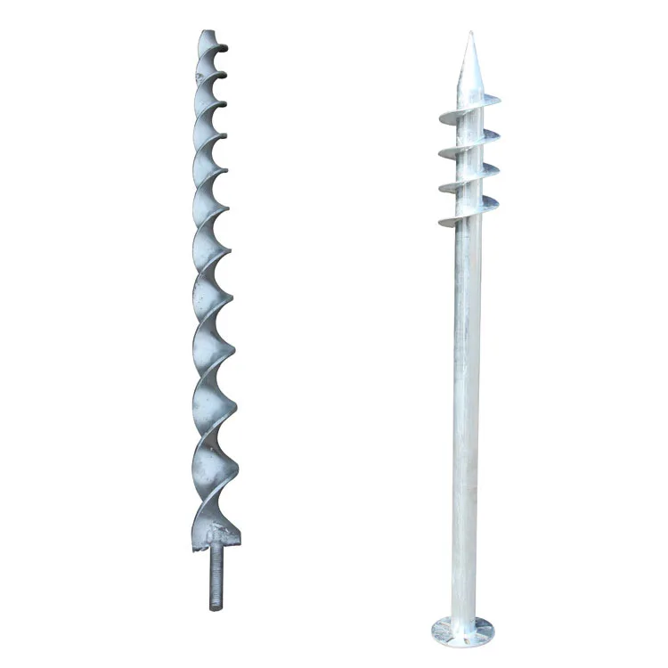 New arrival helical pier deck posts in screw piles for Israel sale