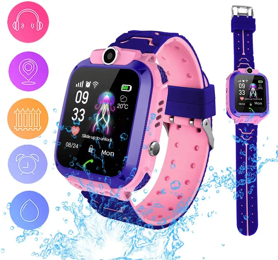 Christmas gifts reloj smart watch barat smartwatch kids multi-language LBS GPS Watch for ios android smart phone