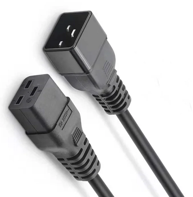 Силовой шнур 20A IEC320 C19 к C20 Высоковольтный удлинитель NEMA 5-20P 14AWG PDU ИБП