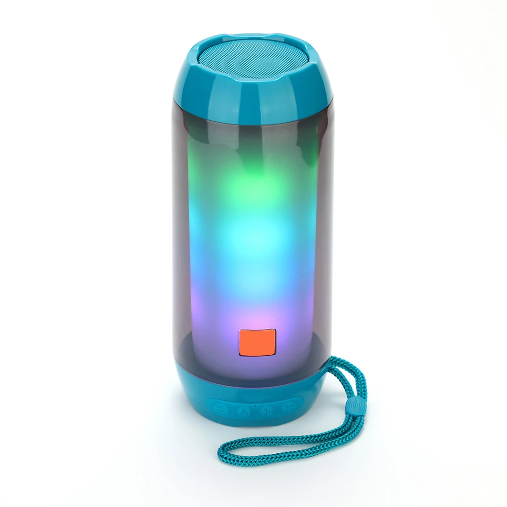 BT T643 blue tooth wireless speakers indoor outdoor party music player subwoofer color light multifunctional RGB 5.3 speaker